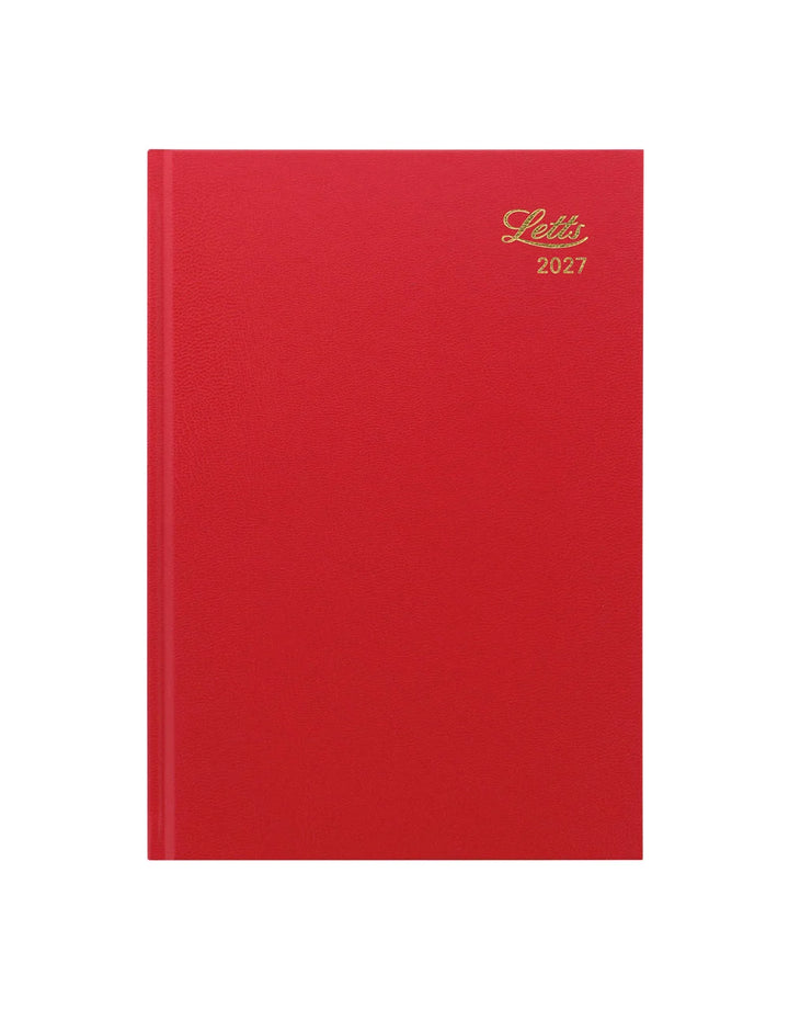 Letts of London - 2027 A5 Daily Appointment Book - Standard, English