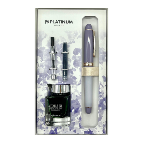Platinum - 3776 Century - Fountain Pen Set - 14kt Nib - My Favorite Things - Misty Bloom
