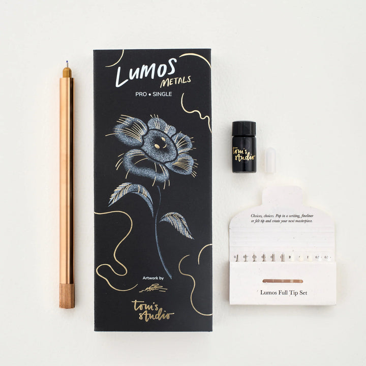 Tom's Studio - Lumos Pro Refillable Pen - Bronze