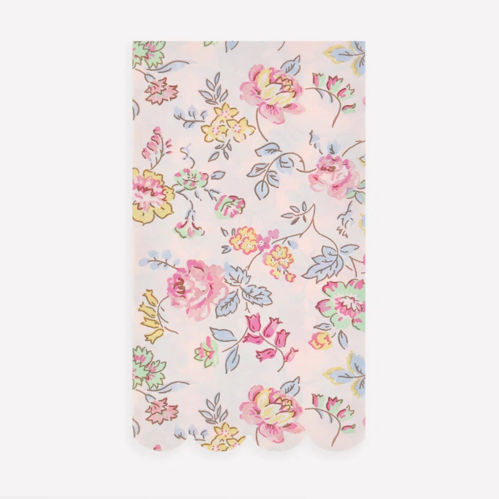 Meri Meri - Pink Chintz Guest Towels