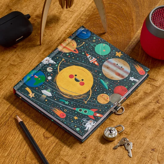 Mudpuppy - Solar System Locked Diary