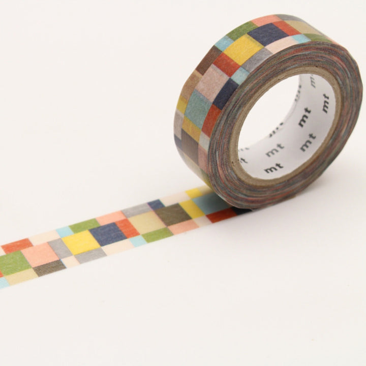 MT - Deco Washi Tape - Mosaic Greyish