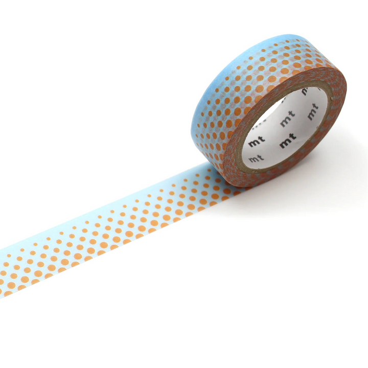 MT - Deco - Kamoi Paper Washi Tape - Pop Dot Blue