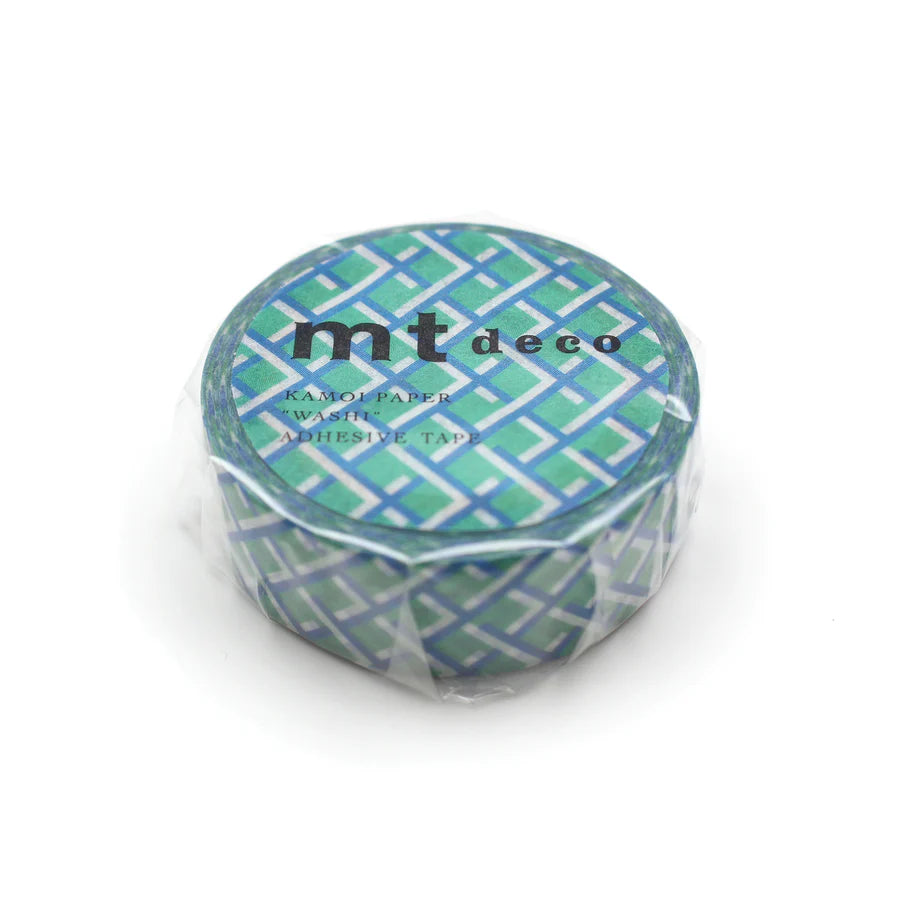 MT - Deco Washi Tape - Mesh Green
