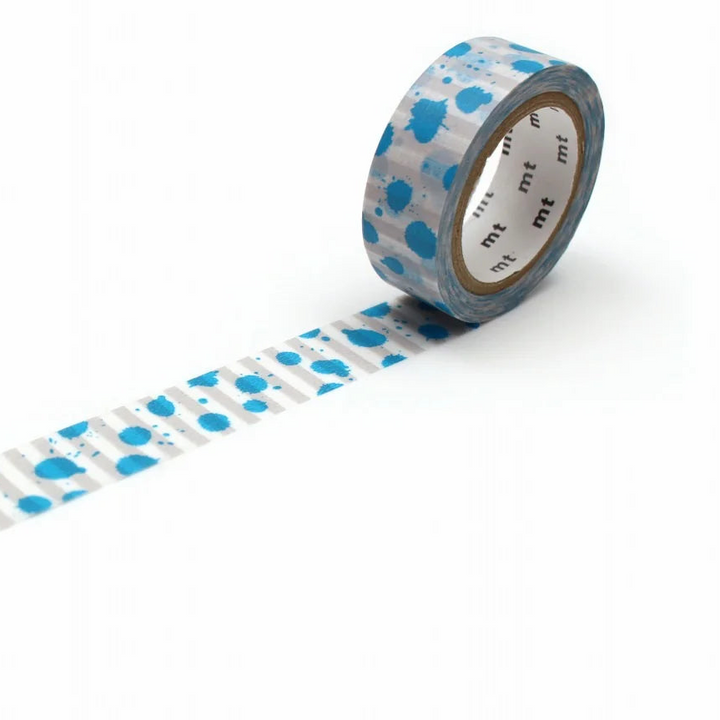 MT - Deco - Kamoi Paper Washi Tape - Border x Sputtering