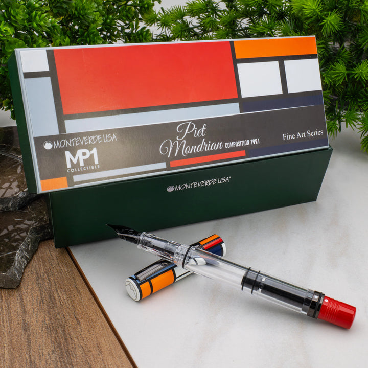Monteverde MP1 - Fountain Pen - Mondrian Composition 1921