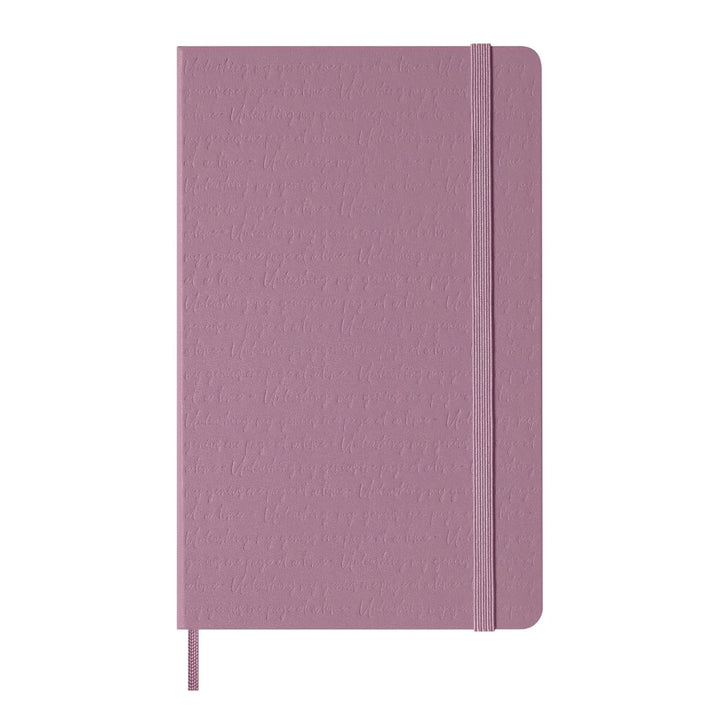 Moleskine - Classic Hardcover Notebook - Ruled - Large - Majestic Pink