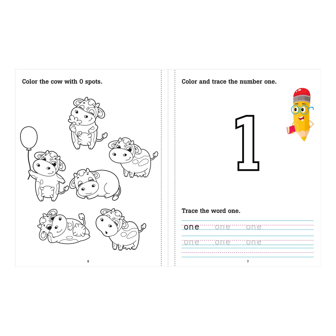 Peter Pauper Press - Preschool - Math Workbook