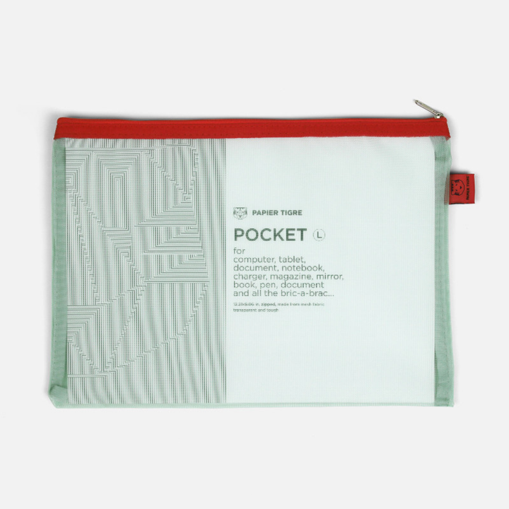 Papier Tigre - Mesh Pocket - Large