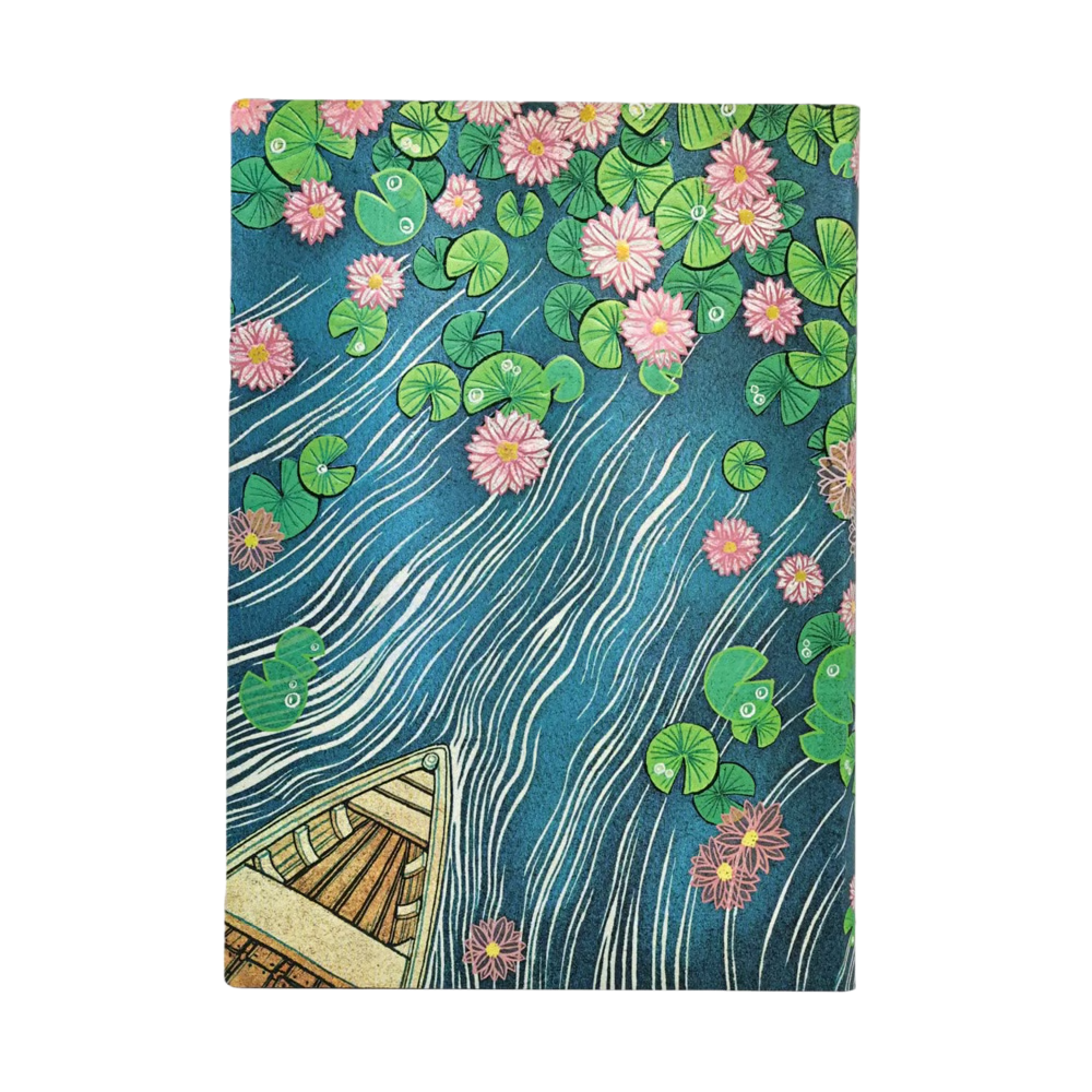 Paperblanks - Midi Softcover Journal - Lined - Lotus River