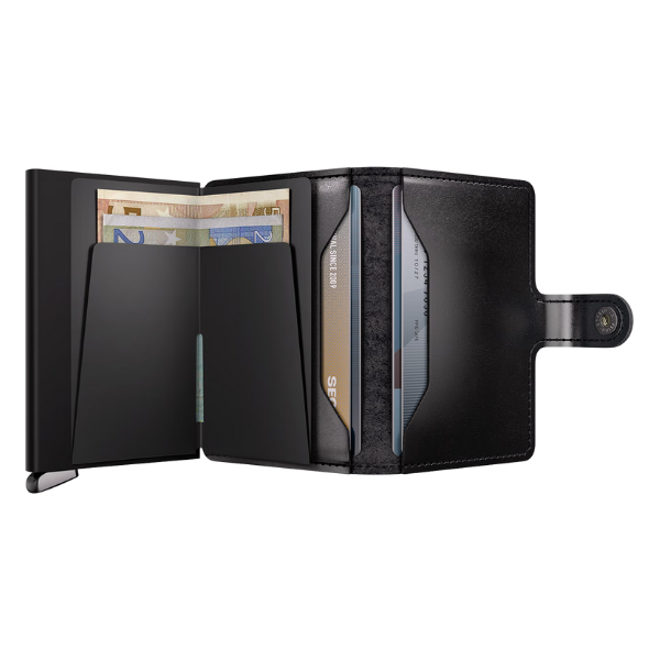 SECRID - Premium+ Miniwallet - Dusk Black (Suitable for Metal Cards)