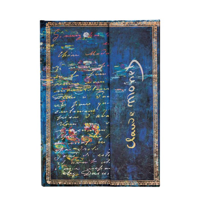 Paperblanks - Midi Hardcover Journal - Lined - Monet's Water Lilies