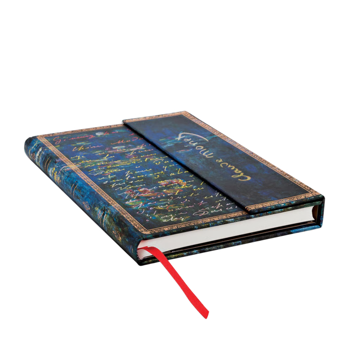 Paperblanks - Midi Hardcover Journal - Lined - Monet's Water Lilies