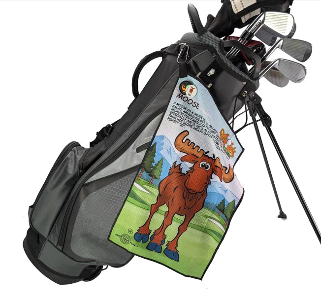 Stroke's Club - Magnetic Waffle Golf Towel (30 x 50cm)