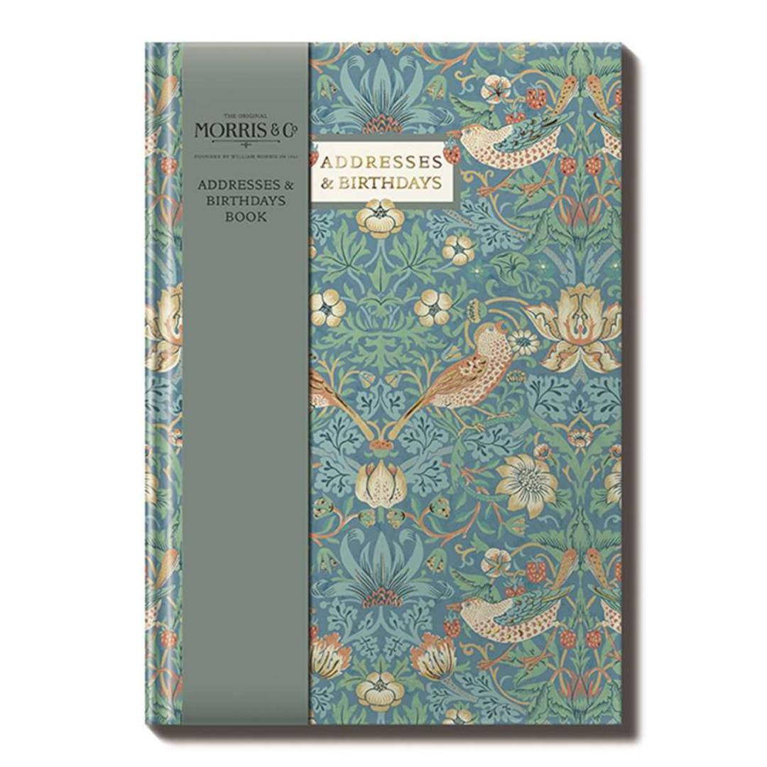 The Great British Card Company - Morris & Co Addresses & Birthdays Book