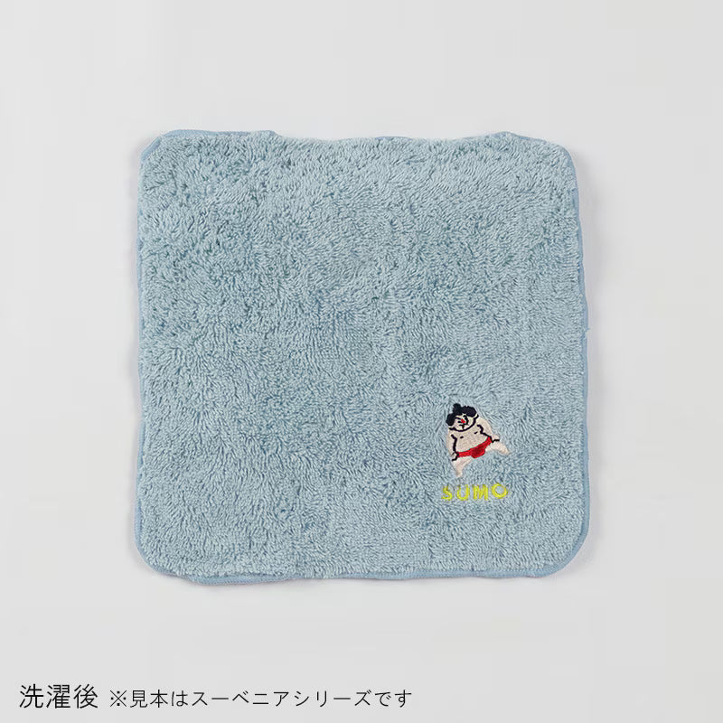 Murakami Pile - NâRe - 100% Cotton Imabari Face Towel "Dog and Cat Series" - Compressed