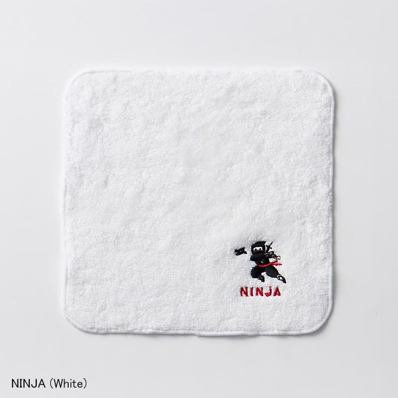 Murakami Pile - NâRe - 100% Cotton Imabari Face Towel "Souvenir Series" - Compressed