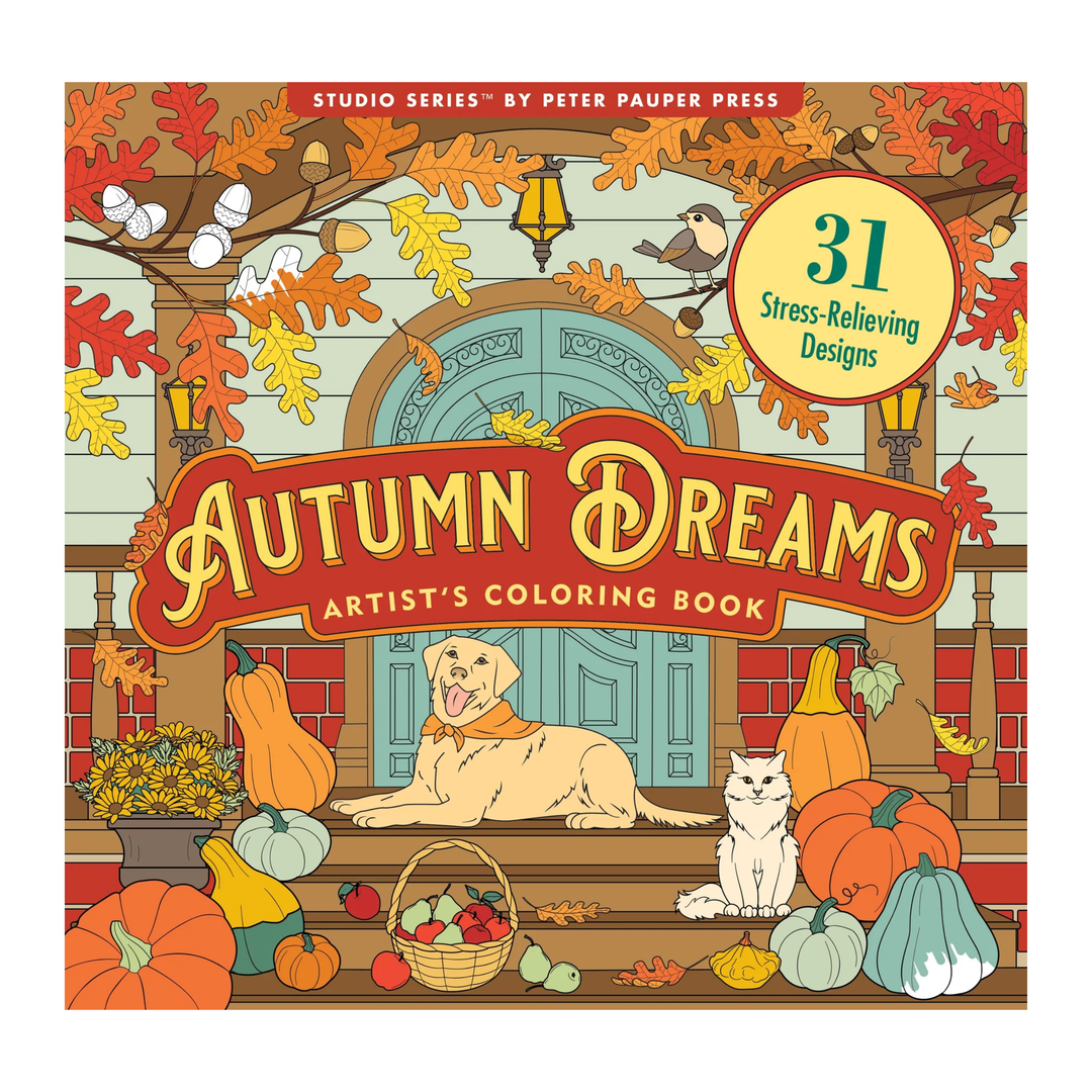 Peter Pauper Press - Studio Series Artist's Coloring Book - Autumn Dreams