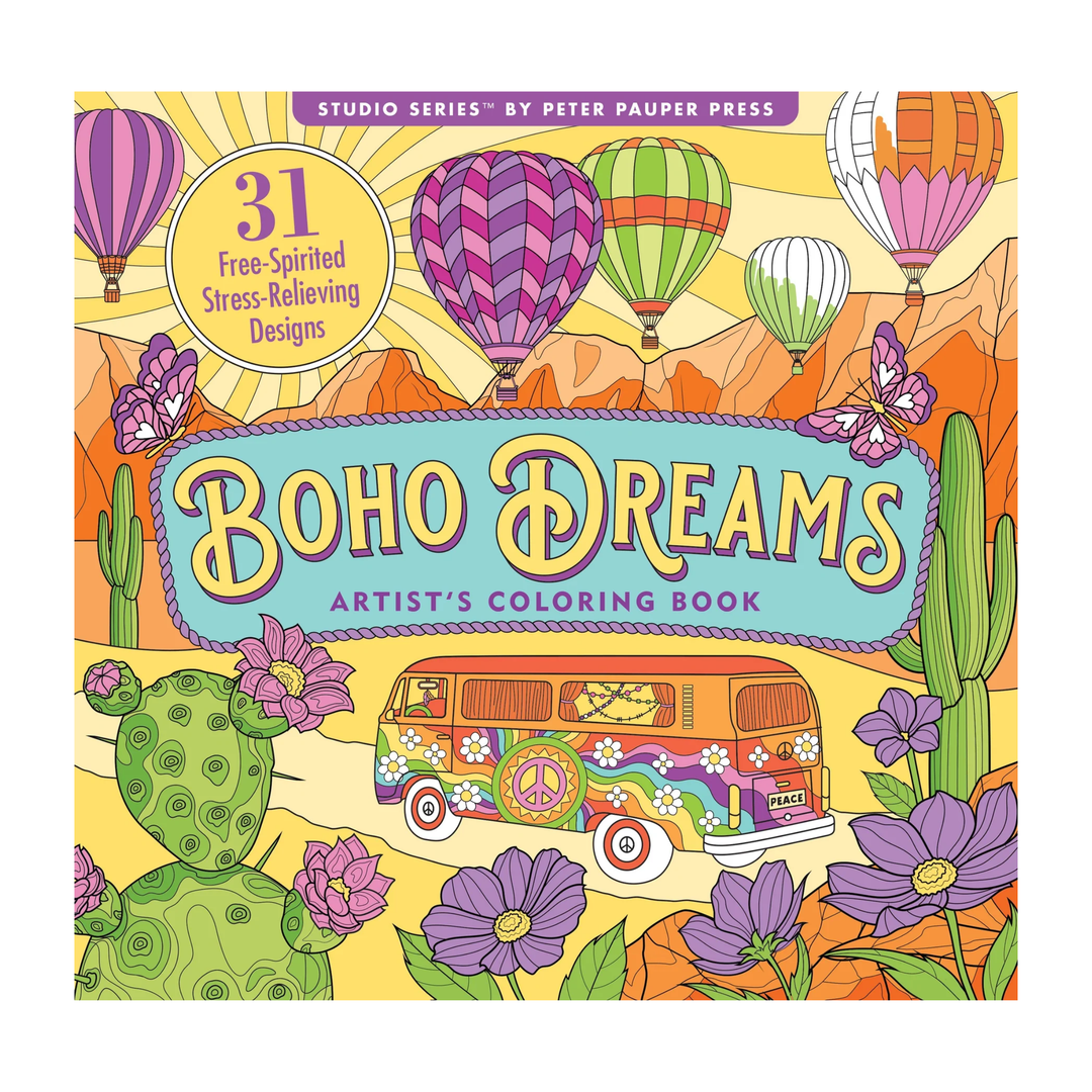 Peter Pauper Press - Studio Series Artist's Coloring Book - Boho Dream