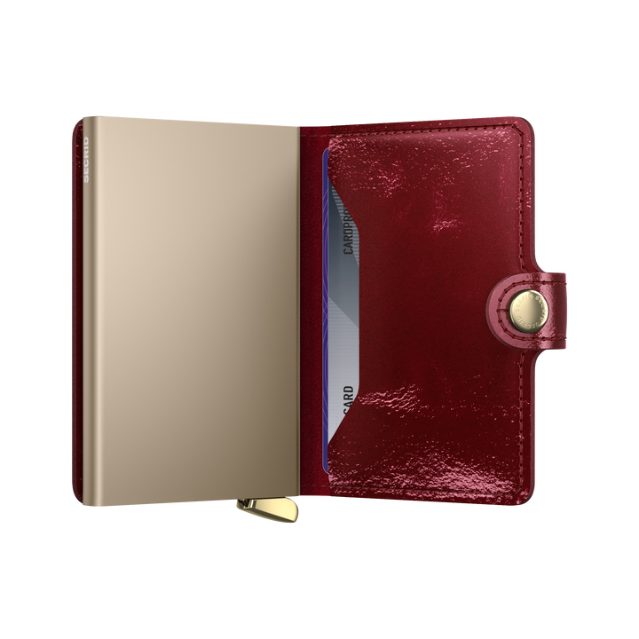 SECRID - Premium+ Miniwallet - Naplak Red