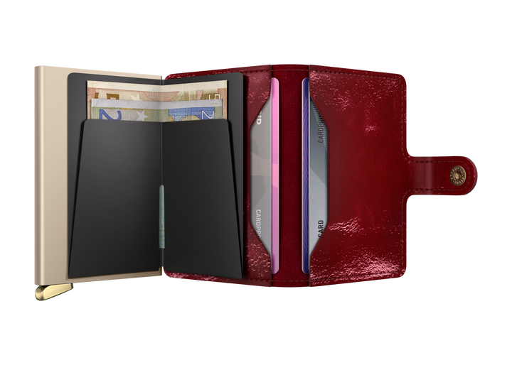 SECRID - Premium+ Miniwallet - Naplak Red