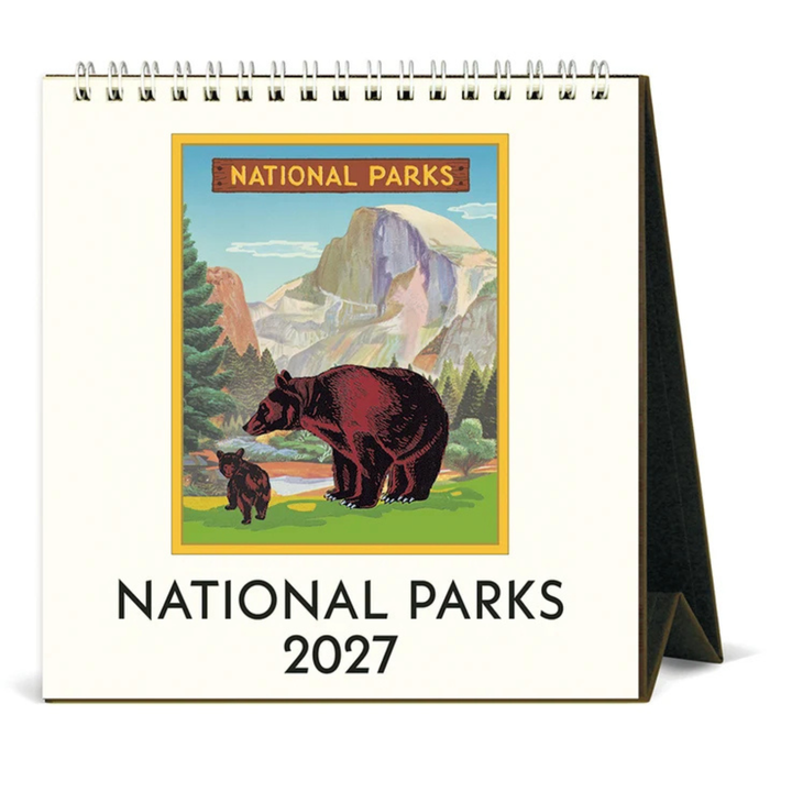 Cavallini & Co - 2027 Desk Calendar - National Parks