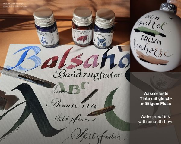 Octopus Fluids - Write & Draw Ink 50ml - 553 Green Squirrel