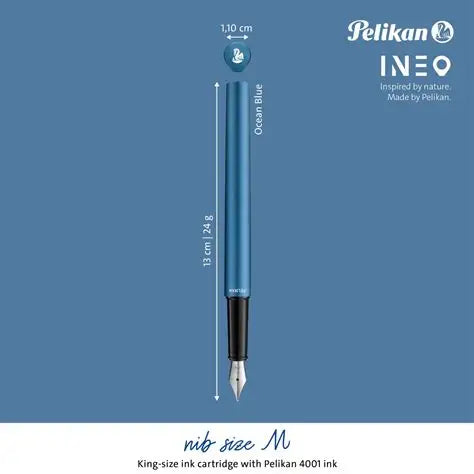 Pelikan - Ineo Fountain Pen - Blue Ocean