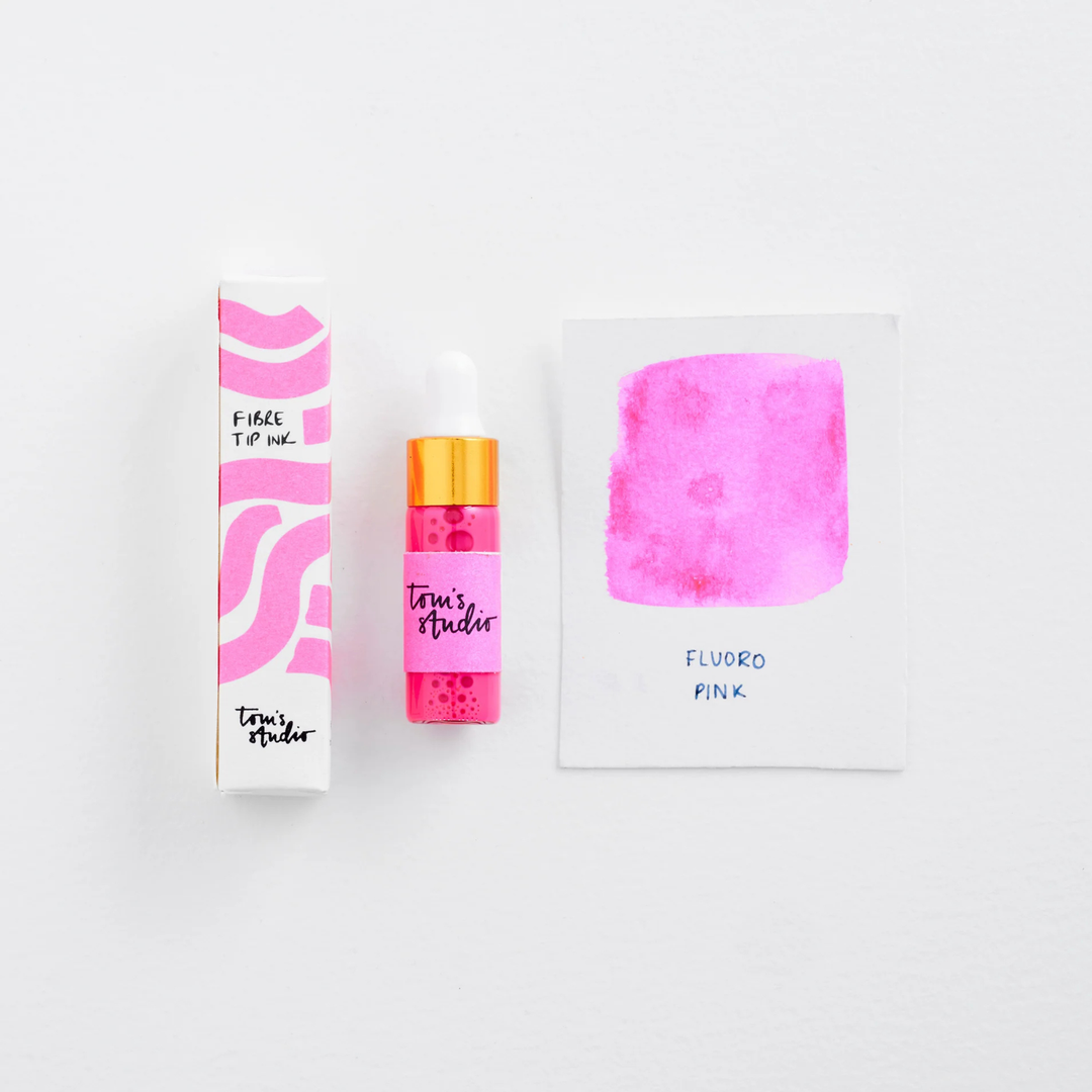 Tom's Studio - Mini Highlighter Inks - Fluoro Pink