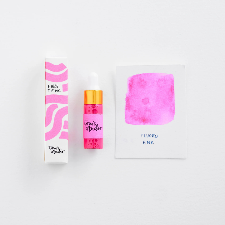 Tom's Studio - Mini Highlighter Inks - Fluoro Pink