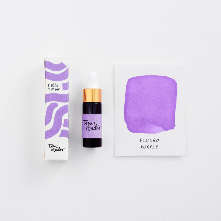 Tom's Studio - Mini Highlighter Inks - Fluoro Purple