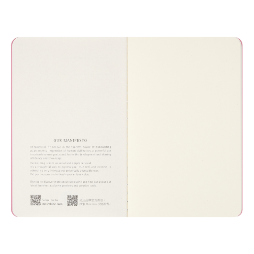 Moleskine - Limited Edition - Plain Journal - Set of 4 - BLACKPINK