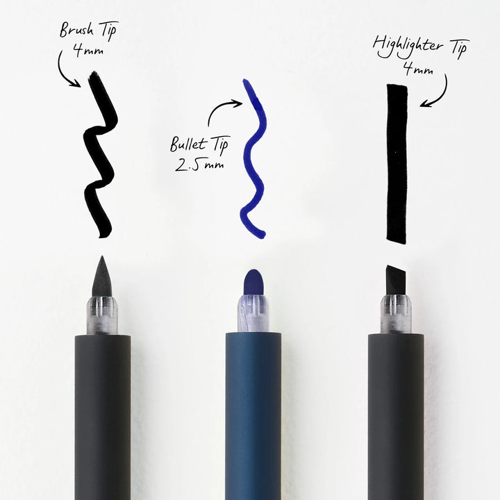 Tom's Studio - Ori Permanent Refillable Marker - Matte Black