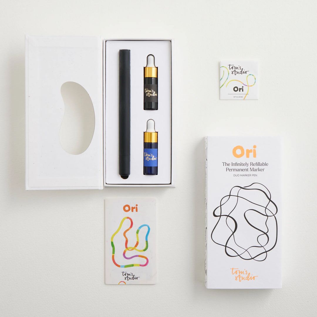 Tom's Studio - Ori Permanent Refillable Marker - Matte Black
