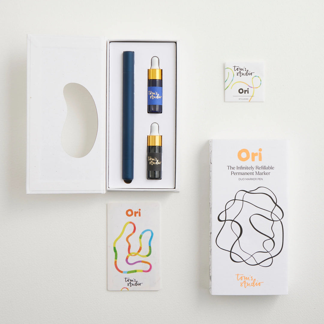 Tom's Studio - Ori Permanent Refillable Marker - Matte Midnight