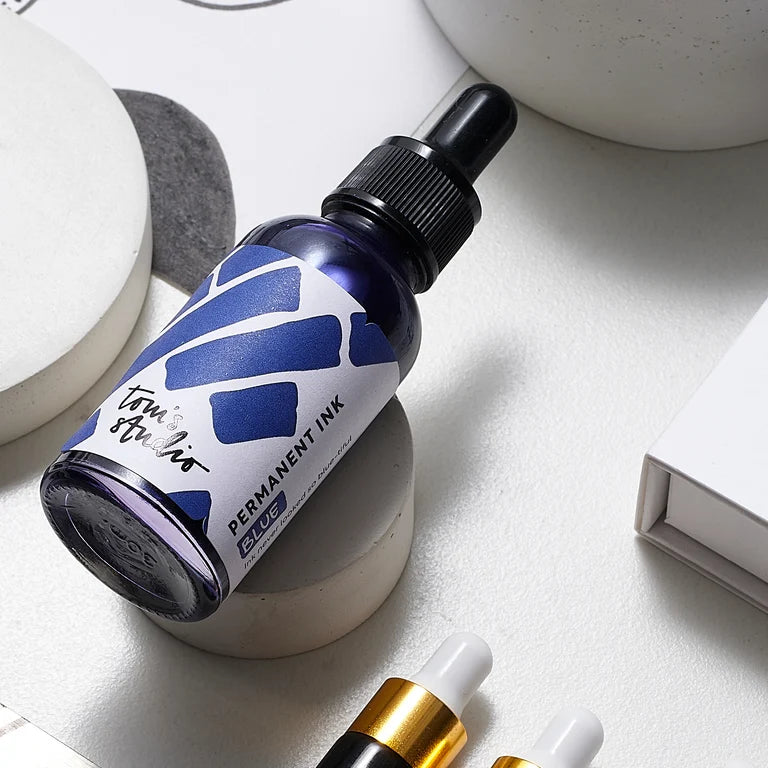 Tom's Studio - Permanent Fibre Tip Inks (30ml)