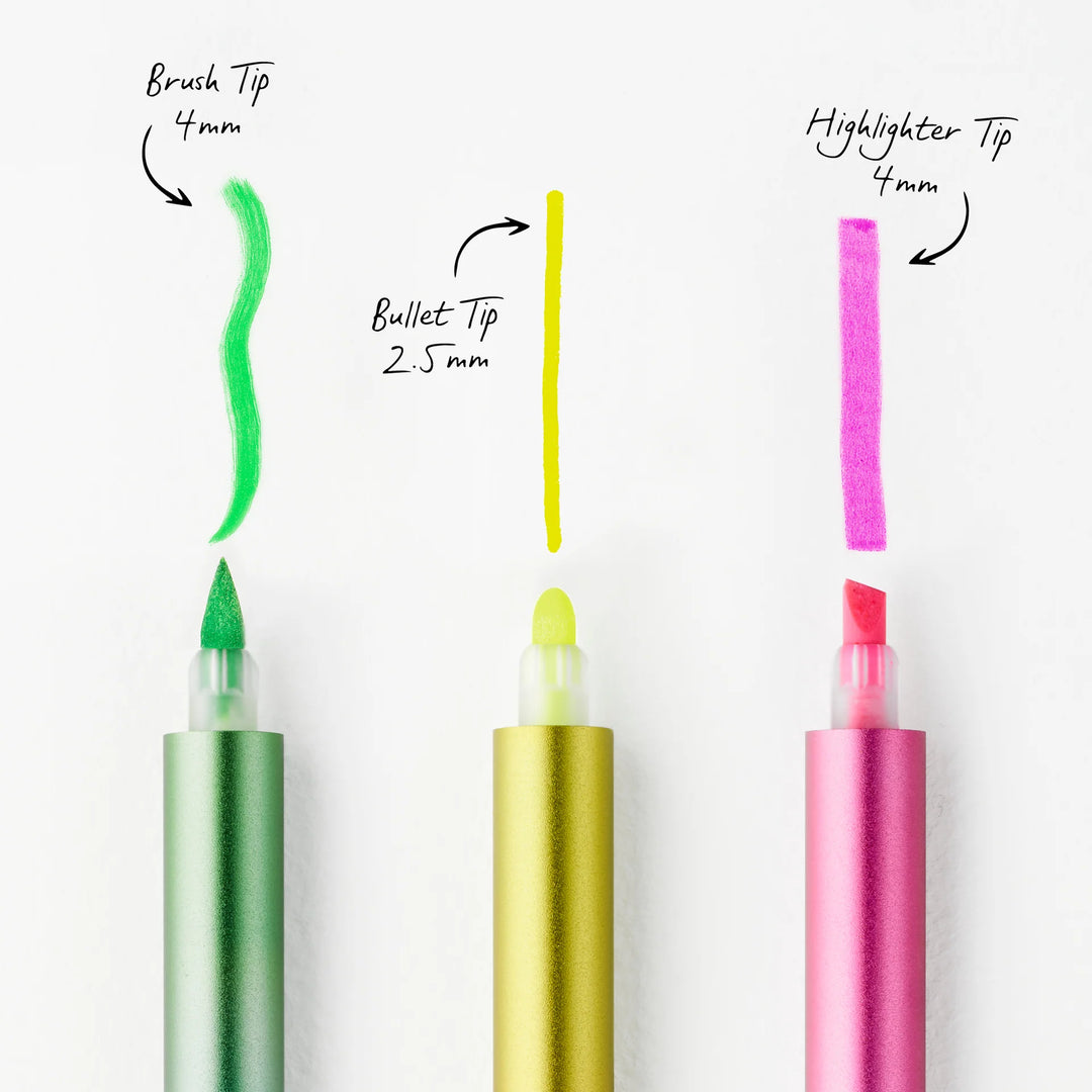 Tom's Studio - Ori Duo Highlighters (Set of 3)