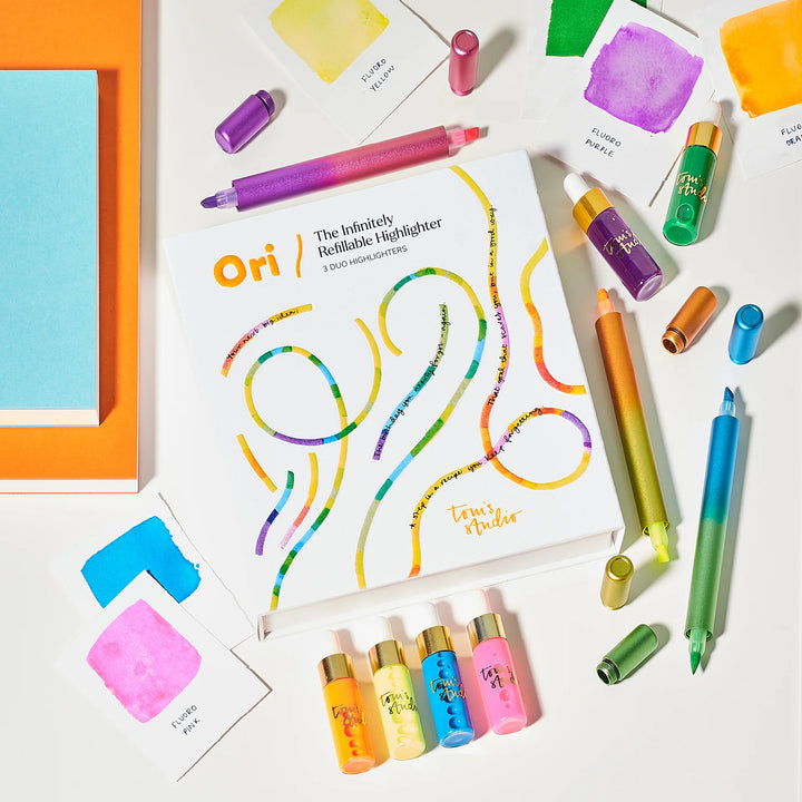 Tom's Studio - Ori Duo Highlighters (Set of 3)