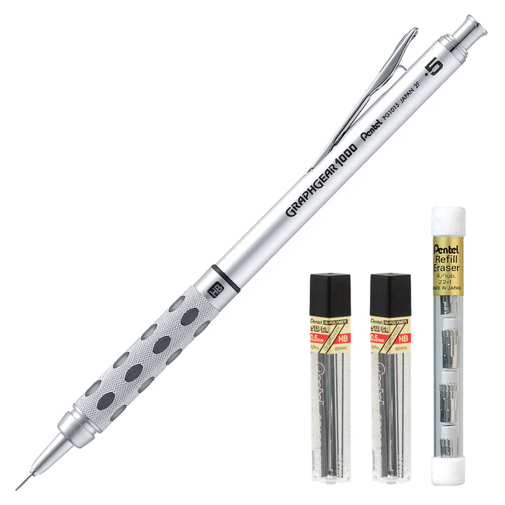 Pentel - GraphGear 100 Premium Mechanical Pencil Set