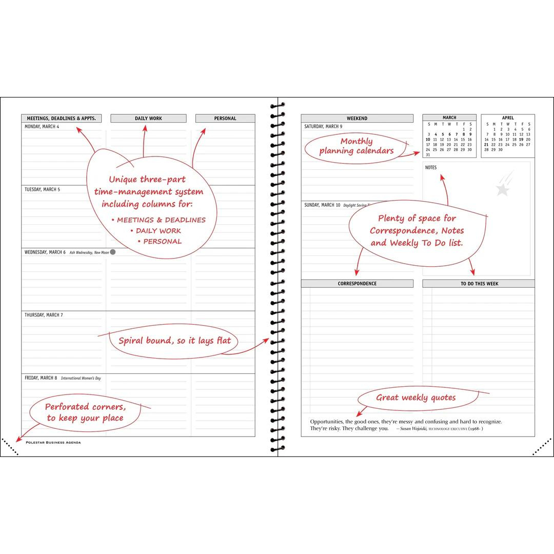 POLESTAR - BUSINESS AGENDA CALENDAR - 2025