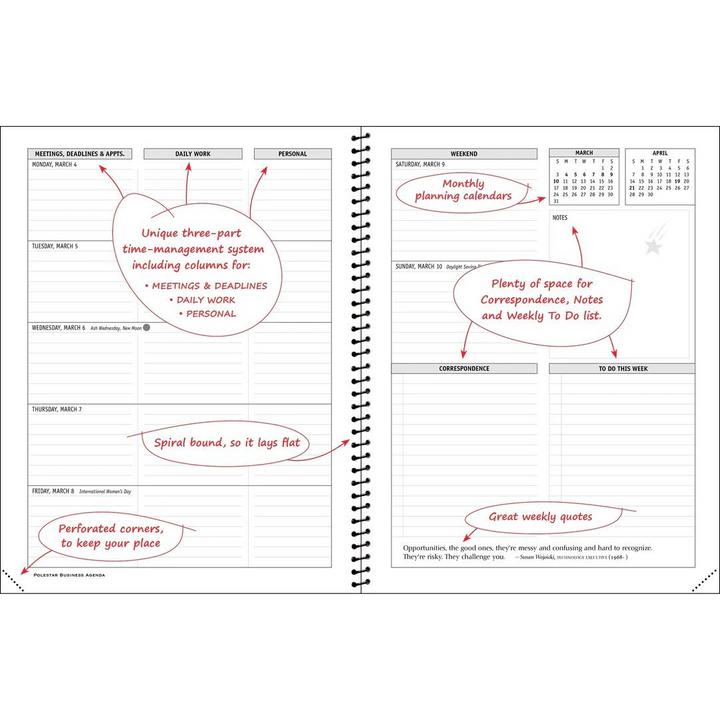 POLESTAR - BUSINESS AGENDA CALENDAR - 2025