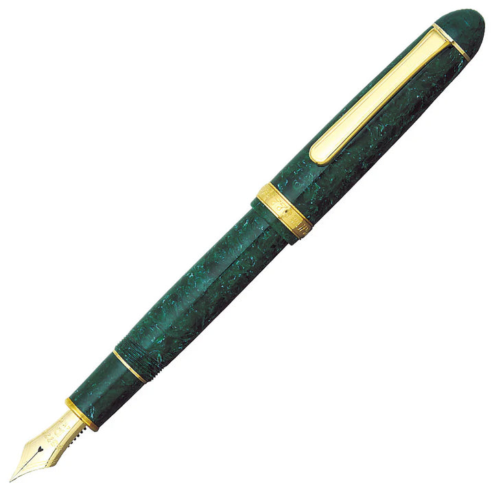 Platinum - #3776 Century 14kt Fountain Pen - Celluloid Jade