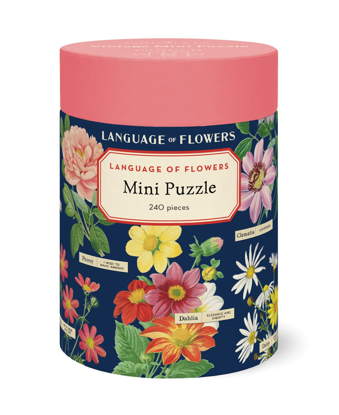 Cavallini & Co - Mini Puzzle - 240 Pieces - Language of Flowers