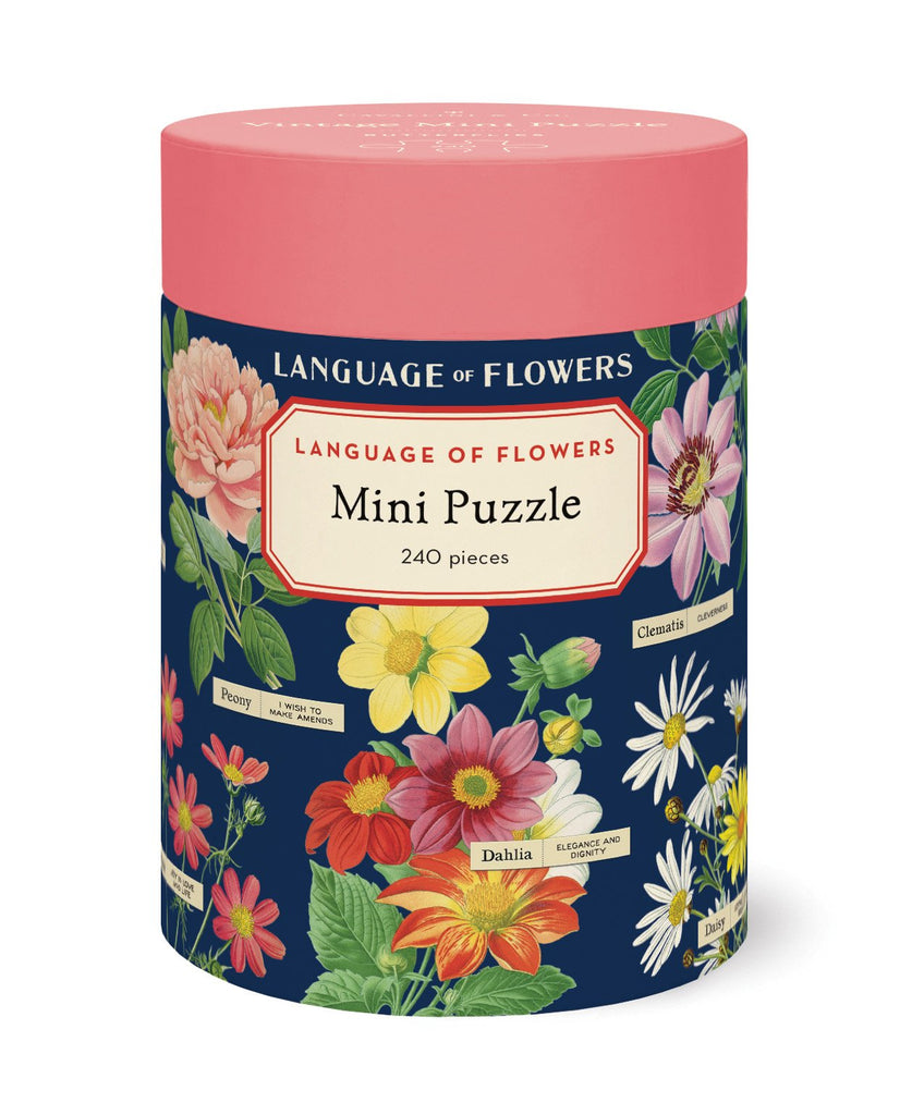 Cavallini & Co - Mini Puzzle - 240 Pieces - Language of Flowers