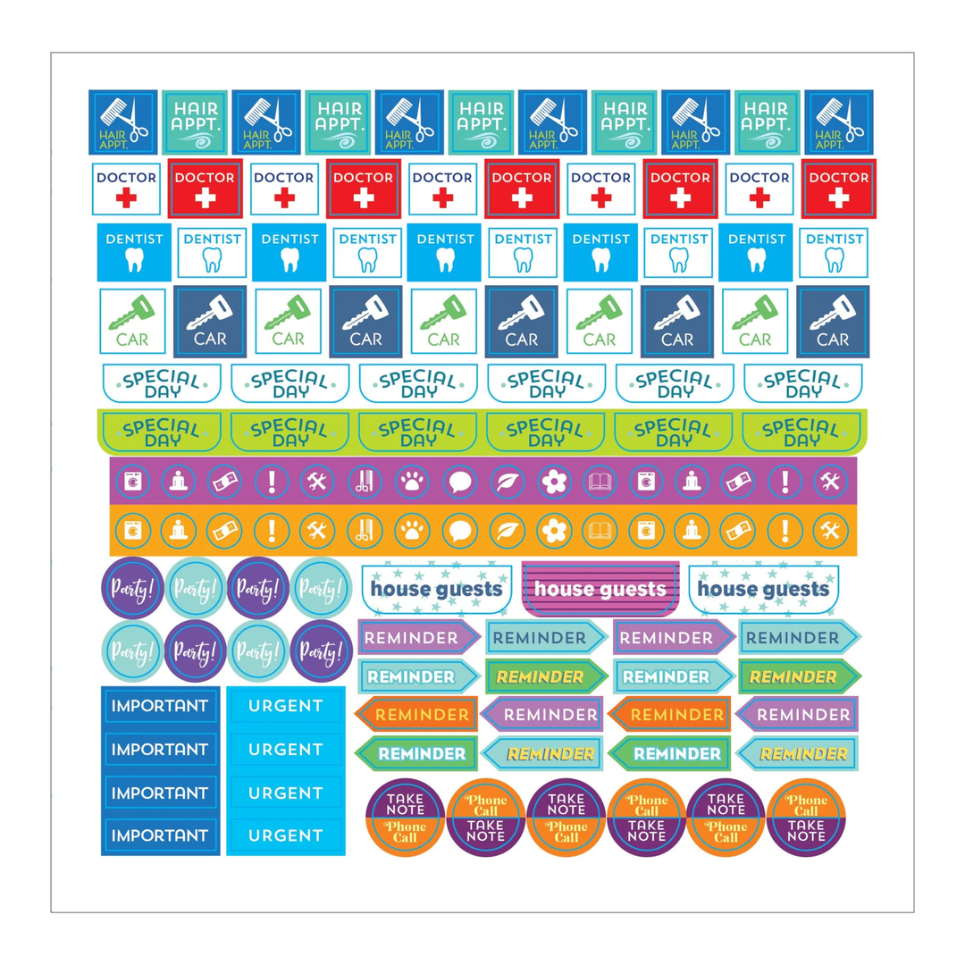 Peter Pauper Press - Sticker Book - Plan It!