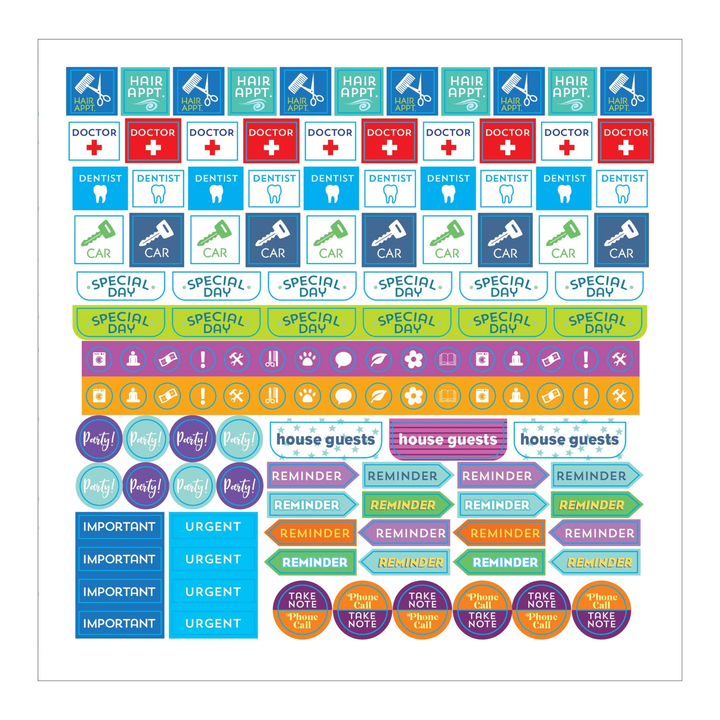 Peter Pauper Press - Sticker Book - Plan It!