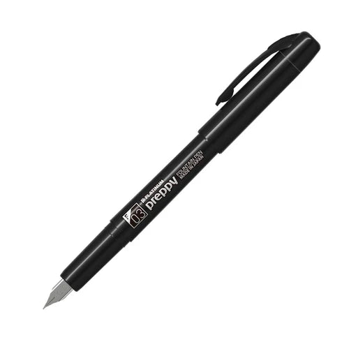PLATINUM - Preppy - Fountain Pen - Special All Black Edition