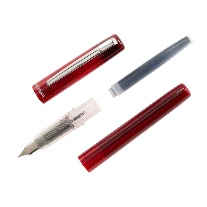 Platinum - Prefounte - Fountain Pen - Crimson Red