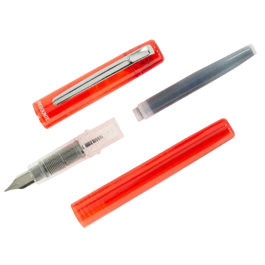 Platinum - Prefounte - Fountain Pen - Vermillion Orange