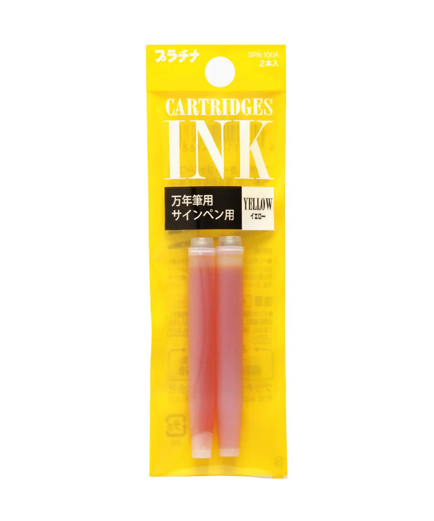 Platinum - Fountain Pen Ink Cartridges (2-Pack)